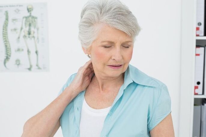 Gimdos kaklelio osteochondrozė vyresnio amžiaus moterims